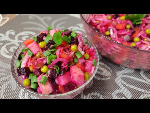 ВИНЕГРЕТ Классический САМЫЙ вкусный и простой рецепт!