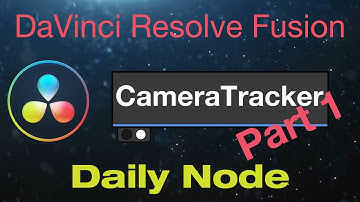 DaVinci Resolve Fusion Camera Tracker Node - Part 1