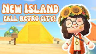 Starting a FALL CITYCORE ISLAND in ACNH!