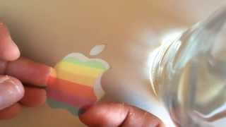 ★★★★★ Kujian Colorful Apple logo Creative Decorative Decals Stickers - Amazon screenshot 5