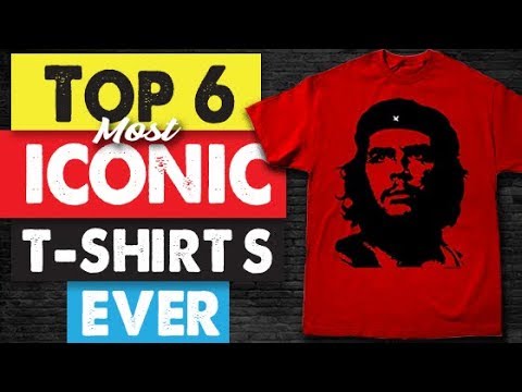 TOP 6 Most Iconic Inspirational T-shirts YouTube