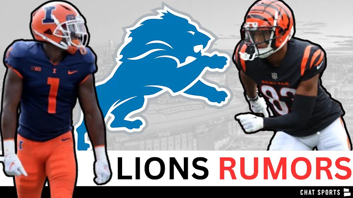 Lions Rumors After NFL Draft: Sign Tyler Boyd? Giovanni Manu A Guard? WR Isaiah Williams GEM? - DayDayNews