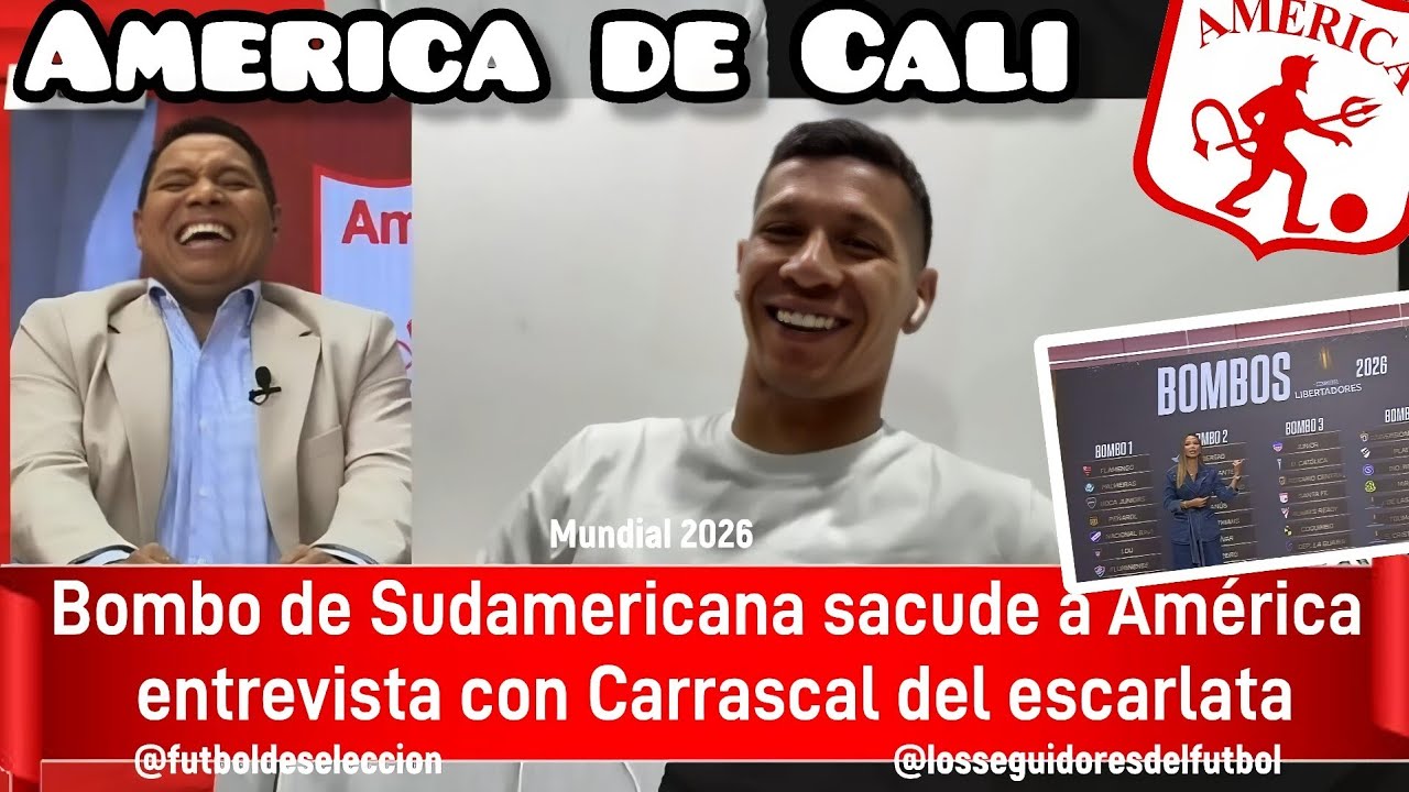 Entrevista exclusiva con un jugador de AMERICA | Grupos de la sudamericana