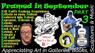 FRAMED IN SEPT Part 3 Cartoons & DIY Music #FramedInSeptember  #framed   #Punch #newyorkercartoons