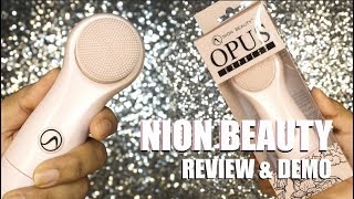 Nion Beauty Opus Express & Opus 2Go Cleansing Device Review + Demo