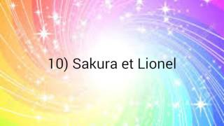 Top 10 des plus beaux couples !