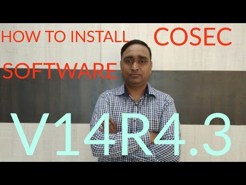 How To Install Cosec Software V14R4.3