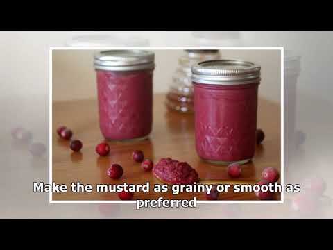 Cranberry Honey Mustard