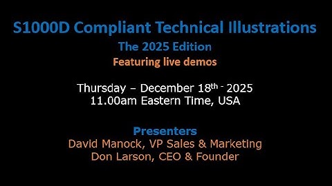 S1000D Compliant Illustrations - 2025