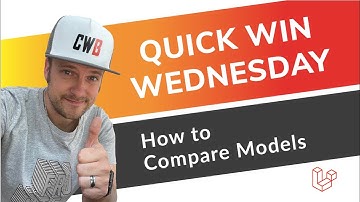 How to Compare Models in Laravel | Tutorial | Quick Win Wednesday #QWW