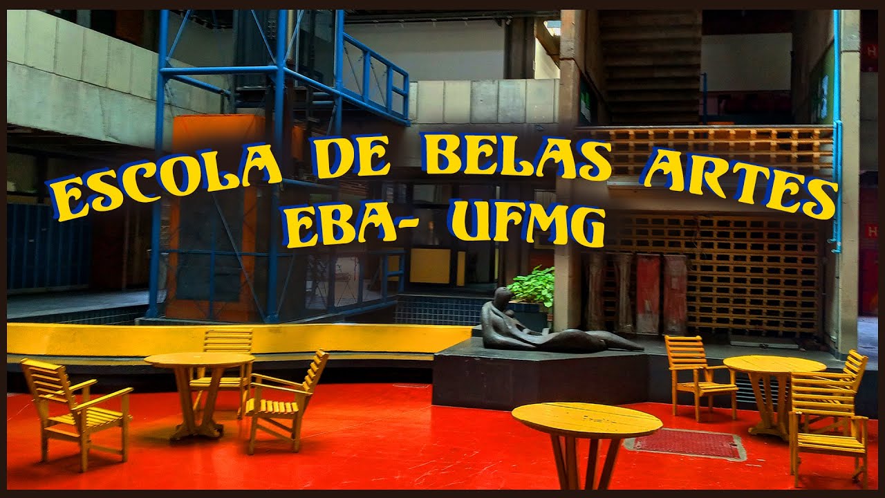TOUR pela ESCOLA de BELAS ARTES da UFMG (EBA-UFMG)
