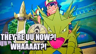Pokemon Sword and Shield UU Showdown Live #49 "Scarf Tyranitar and  Specs Aegislash Can't Be UU!"