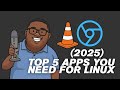Top 5 Must-Have Apps for Linux Users in 2025 | GIMP, Chromium, OBS, VLC & Steam