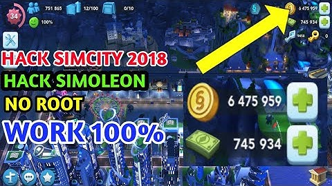 Cara cheat simoleon SIMCITY work 2018 |NO ROOT