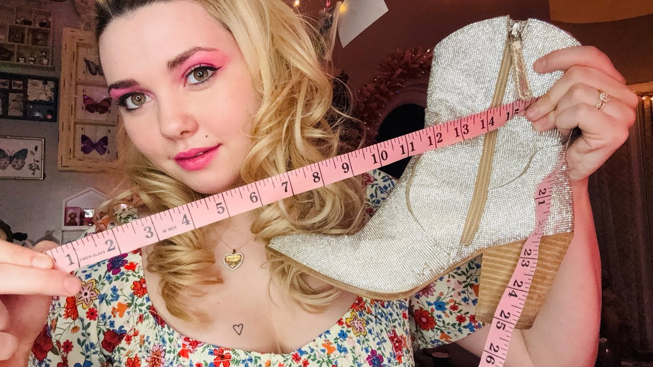 Measuring You For Shoe Fitting 👠 ♥️ ASMR PERSONAL ATTENTION • Typing • Soft Spoken • 