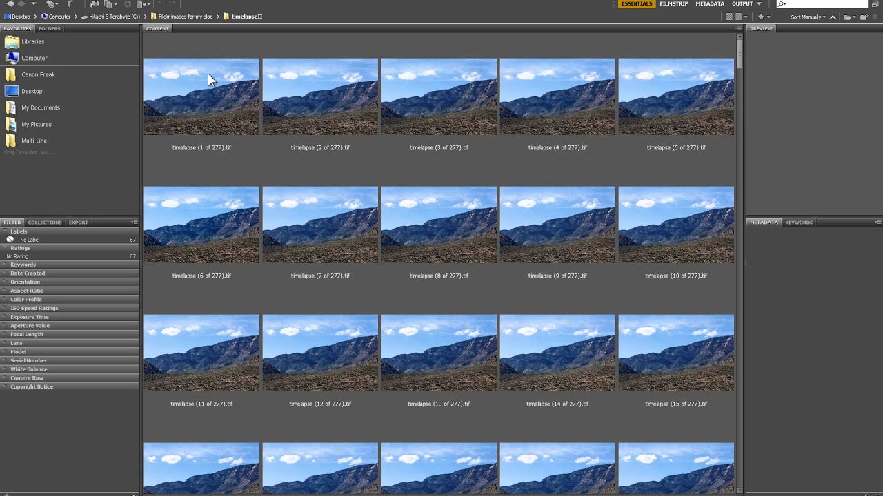 How To Batch Process Images and Create a Timelapse In Photoshop - YouTube
