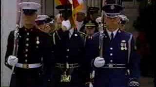 Richard Nixon Funeral 1 Beginning of the ceremony