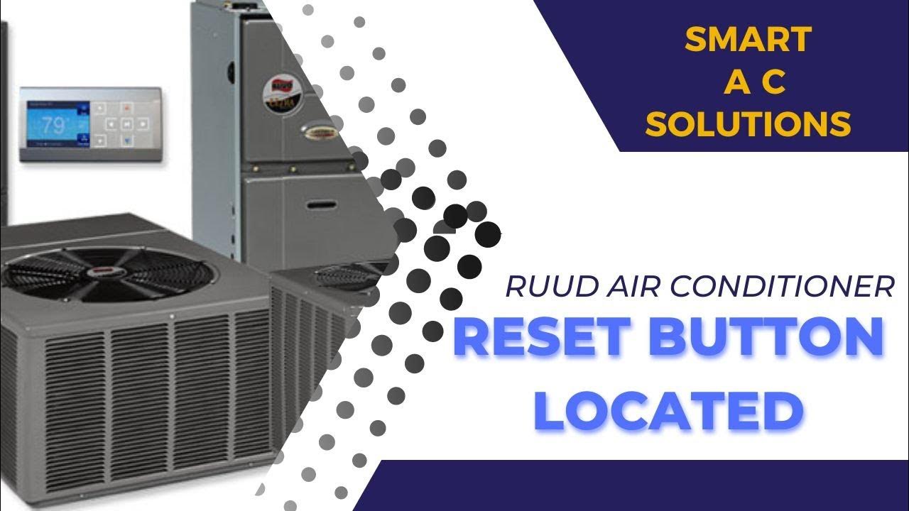 Ruud Air Conditioner Rebates