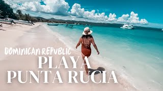 PLAYA PUNTA RUCIA | PRIVATE BEACH VILLA | BEAUTIFUL DOMINICAN BEACH | PLAYA LA ENSENADA | CAYO ARENA