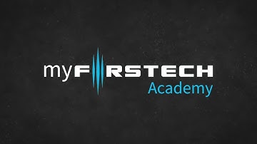 Welcome to myFirstech Academy (Youtube Channel Trailer)