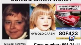 Car pulled out of a canal linked to 50 year old missing persons case