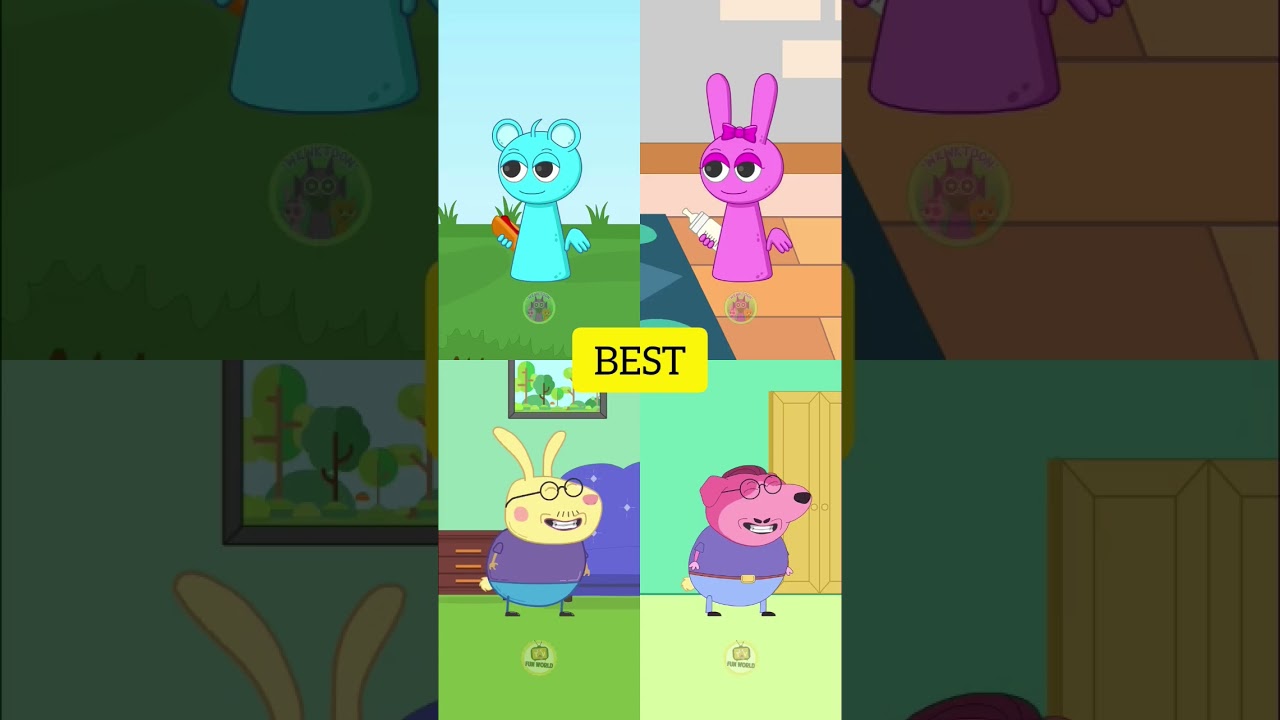 Brother Likes Healthy Food 🥑🤣 #cartoon #movimientoelamorhacealmundogirar #games #funny #gaming #apt