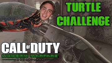 TURTLE  MODE ENGAGED | MODERN WARFARE REMASTERED - GUN GAME CHALLENGE