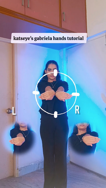 KATSEYE - GABRIELA ( hands tutorial) #dancetutorial #katseye_gabriela #katseye #shorts