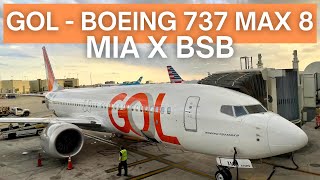 Trip Report Gol Linhas Aéreas - Boeing 737 Max 8 - Miami Mia To Brasília Bsb Economy