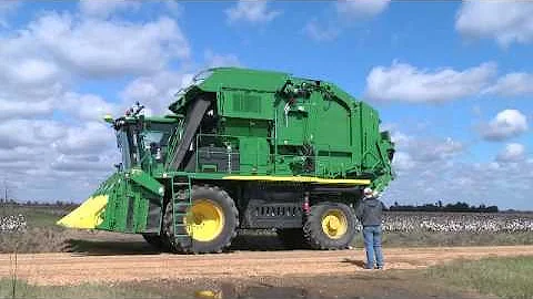 John Deere GoCotton: CP690 Harvest to Transport Configuration