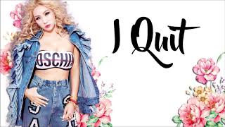 CL - I QUIT (HANG/ROM/ITA)