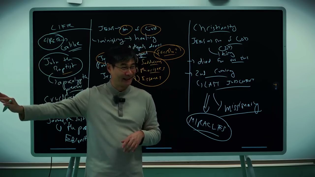 The Historical Jesus: The Conspiracy, The Philosophy, & The 4 Undisputed Facts - Prof Jiang