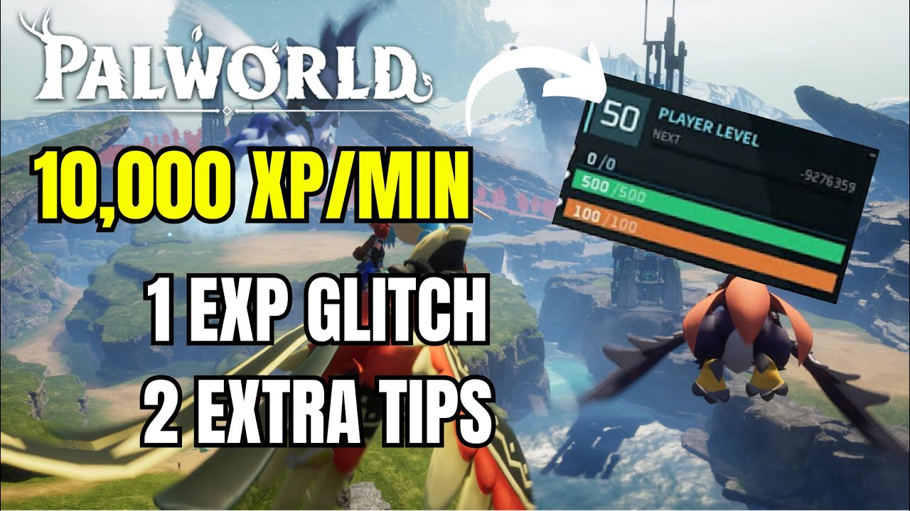 How To Icnrease Drop Rates In Npalworld The Fastest Way To Level Up With This Insane Glitch & Tips (Palworld ...