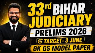 33rd bihar judicairy GK GS MODEL PAPER -2 BY TARGET FOR IQ