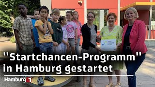 Startchancen-Programm Schulsenatorin Bekeris Übergibt Ersten Aufnahmebescheid Und Plakette