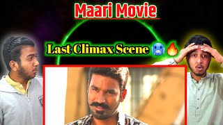 Maari Movie Best Last Clamix Fight Scene | Maari |Dhanush | Rowdy Hero | Zain&MaazReaction