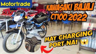 Kawasaki Bajaj CT100 2022 May Charging Port Na! | Specs, Features & Walk-through