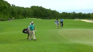 Jason Bohn’s great pitch in for eagle at OHL Classic