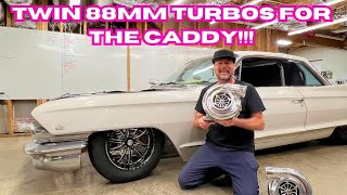 I INSTALL 2,500HP WORTH OF TURBOS IN MY '61 CADILLAC COUPE DEVILLE!