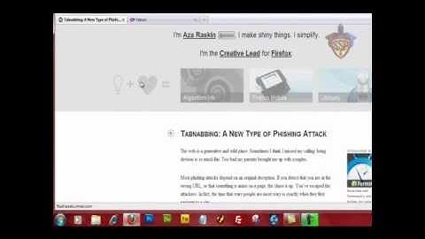 Tabnapping Google Phishing!