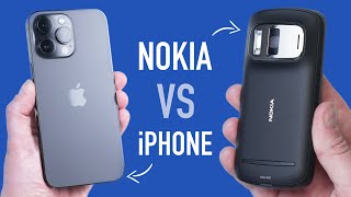 Nokia 808 PureView против iPhone 14 Pro Max - кто лучше?