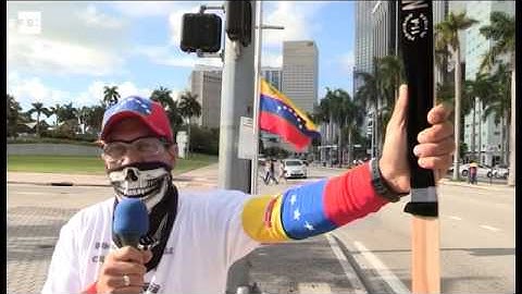 Exiliados en Miami apoyan la convocatoria del opositor venezolano Leopoldo López