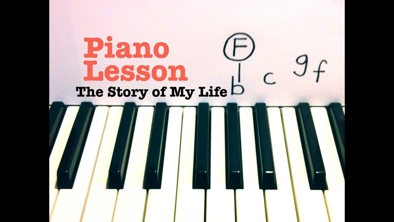 The Story of My Life ★ Piano Lesson ★ One Direction (Todd Downing)