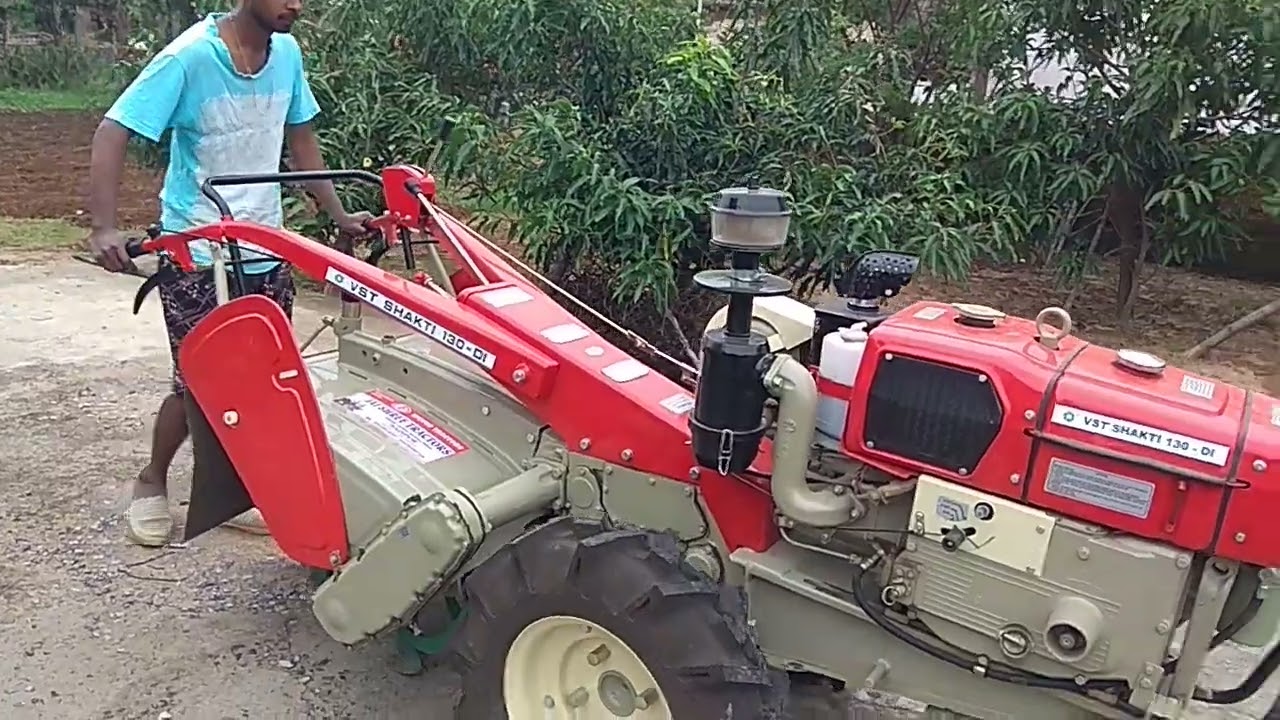 Power tiller Start kiya 1 week k baad.