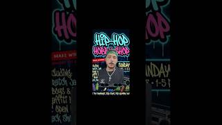 King Willy will be at hiphop hobby shop we make Wycombe 1pm till 5pm free entry #jdhiphopreview