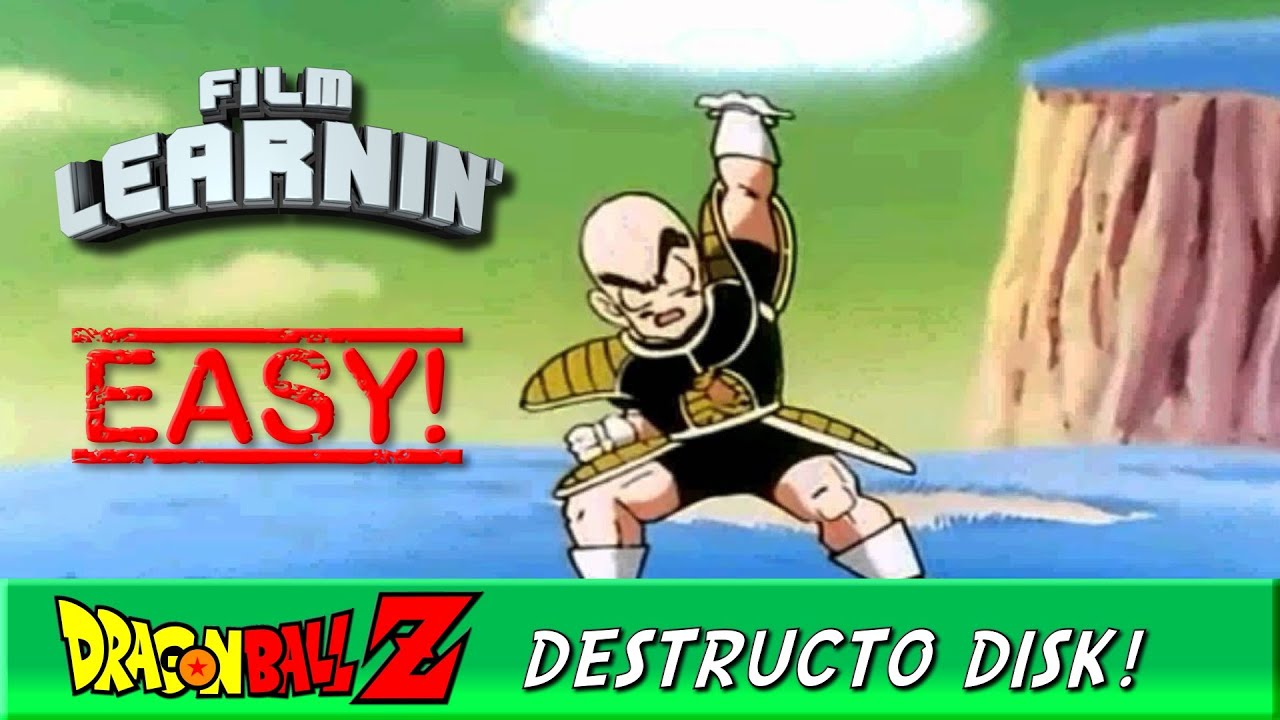 film learnin dragonball destructo disk effect youtube destructo disk never works