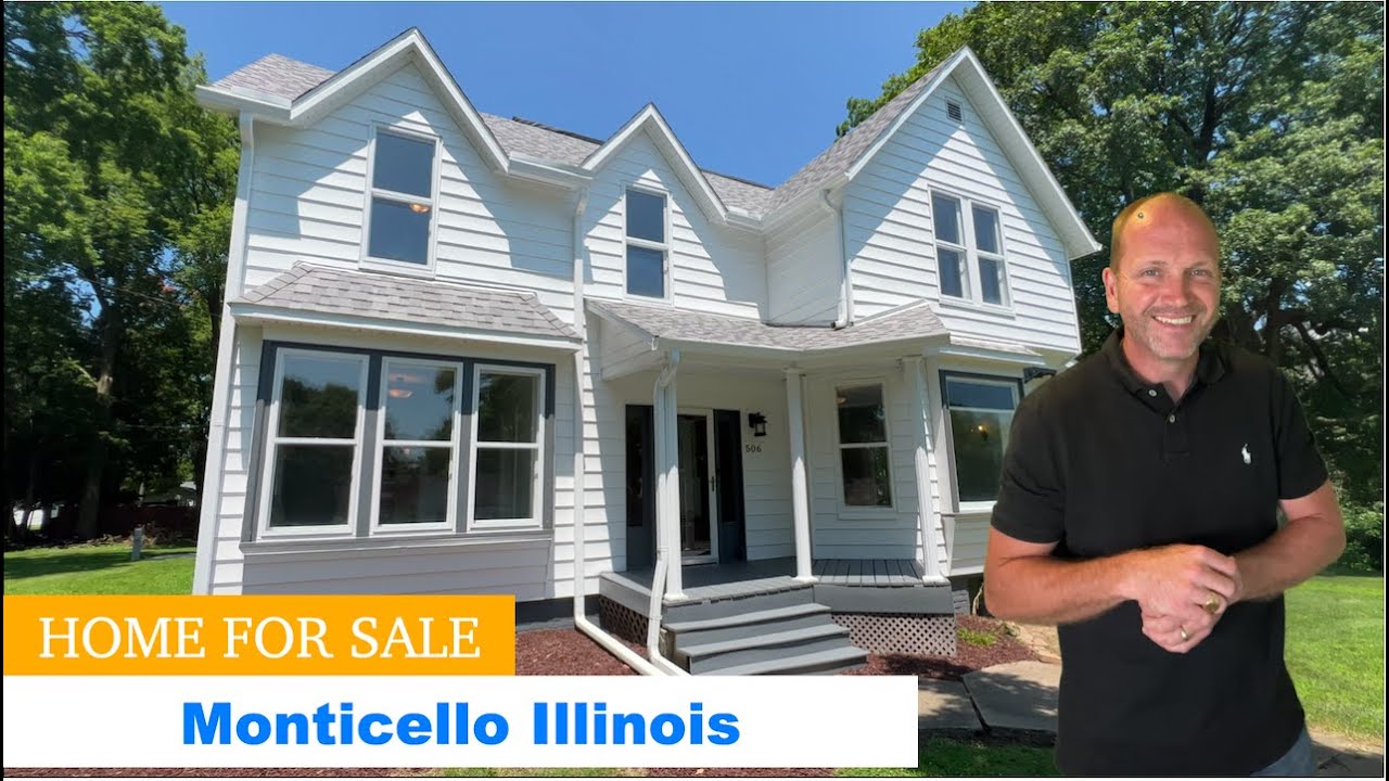 Historic Home For Sale Monticello IL Buying a Home in Monticello Illinois YouTube