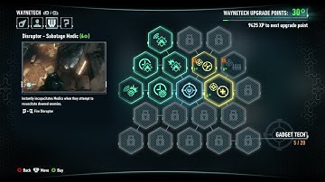 Batman: Arkham Knight - Disruptor  Medic (Gadget Tech Upgrades)