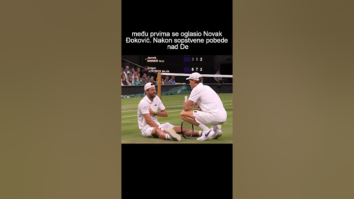 Đoković Podržao Dimitrova Nakon Drame na Vimbldonu!
