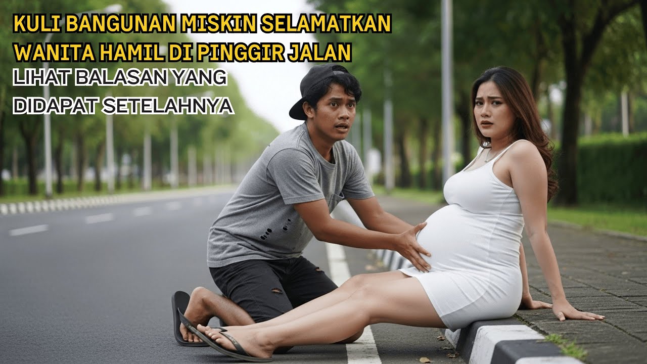 Kuli Bangunan Miskin Selamatkan Wanita Hamil Di Pinggir Jalan, Lihat Balasan Yang Didapat Setelahnya